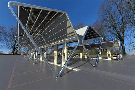 Solar Aluminum Photovoltaic Carport